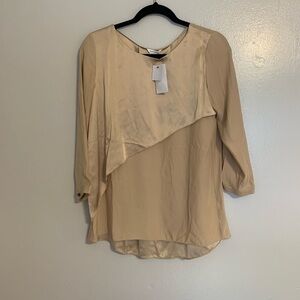 Club Monaco Layered Silk Blouse